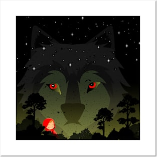 little red riding hood Posters and Art